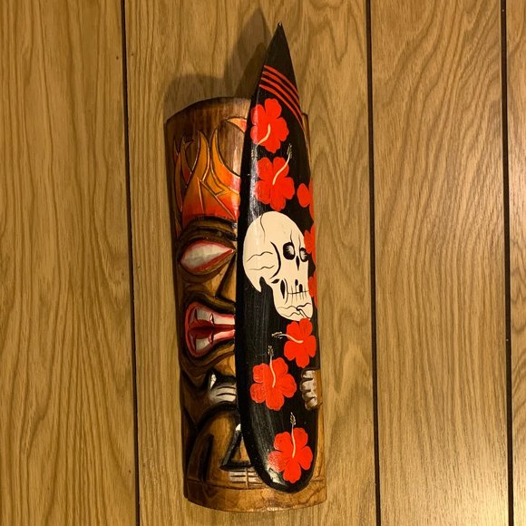 Wall Decor | Hand Carved And Painted African Wooden Wall Art | Poshmark